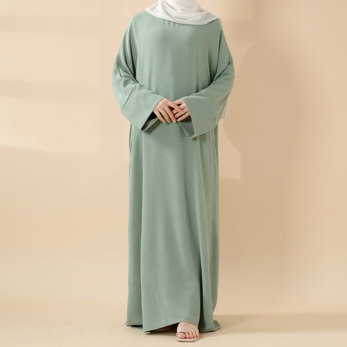 Mariam's Collection Simple Vintage Pleated Abaya (MA042) — product category context