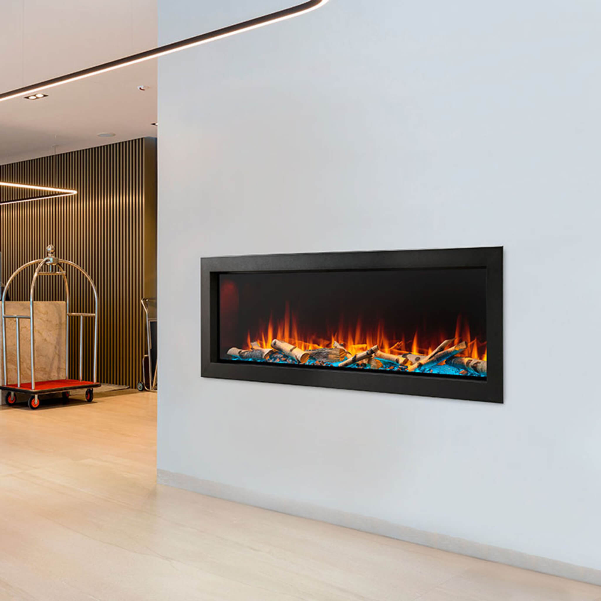 SimpliFire Forum Outdoor Electric Fireplace [SF-OD43/55] (SAK81631) – SAKSBY WHOLESALE, view 3