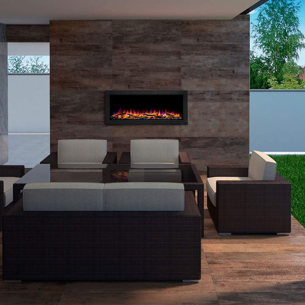 SimpliFire Forum Outdoor Electric Fireplace [SF-OD43/55] (SAK81631) – SAKSBY WHOLESALE, view 4