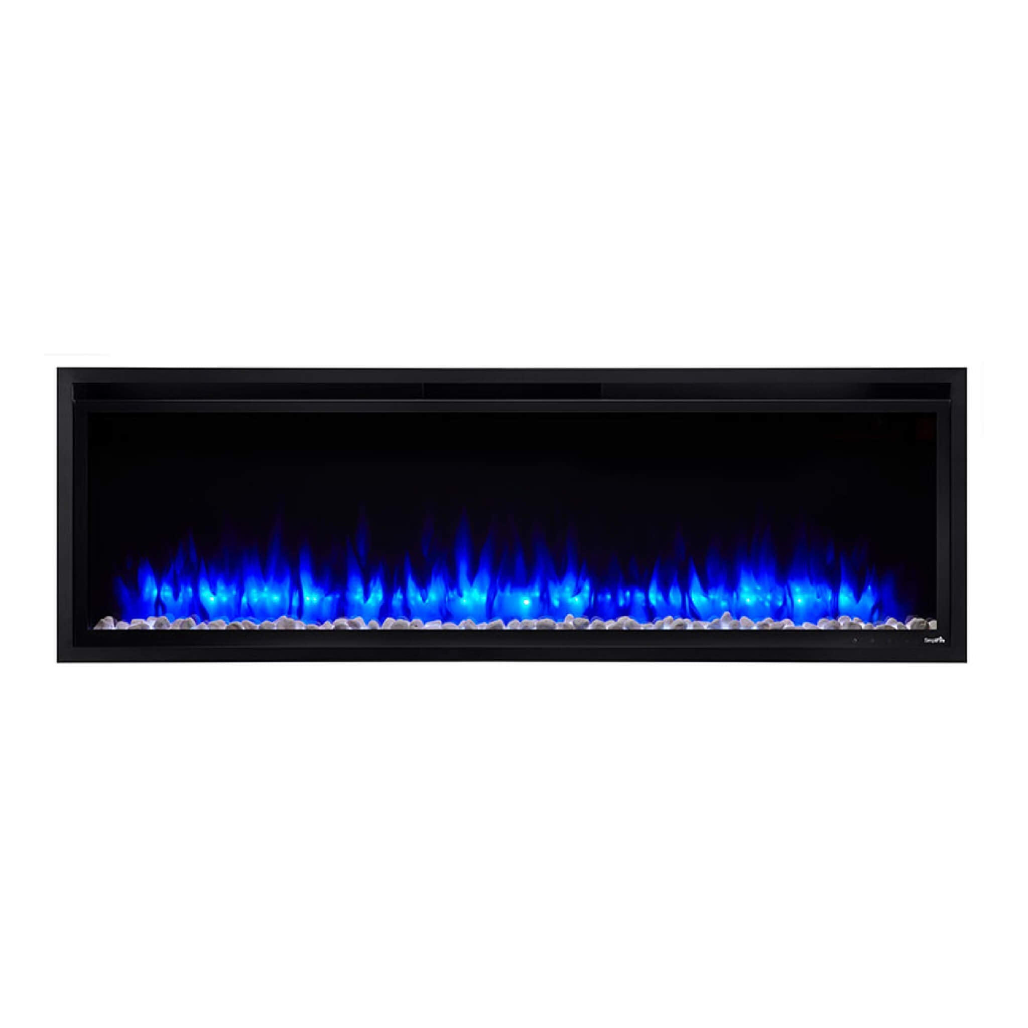 SimpliFire Allusion Platinum Recessed Linear Electric Fireplace [SF-ALLP50/60/72-BK] (SAK96415) – SAKSBY WHOLESALE