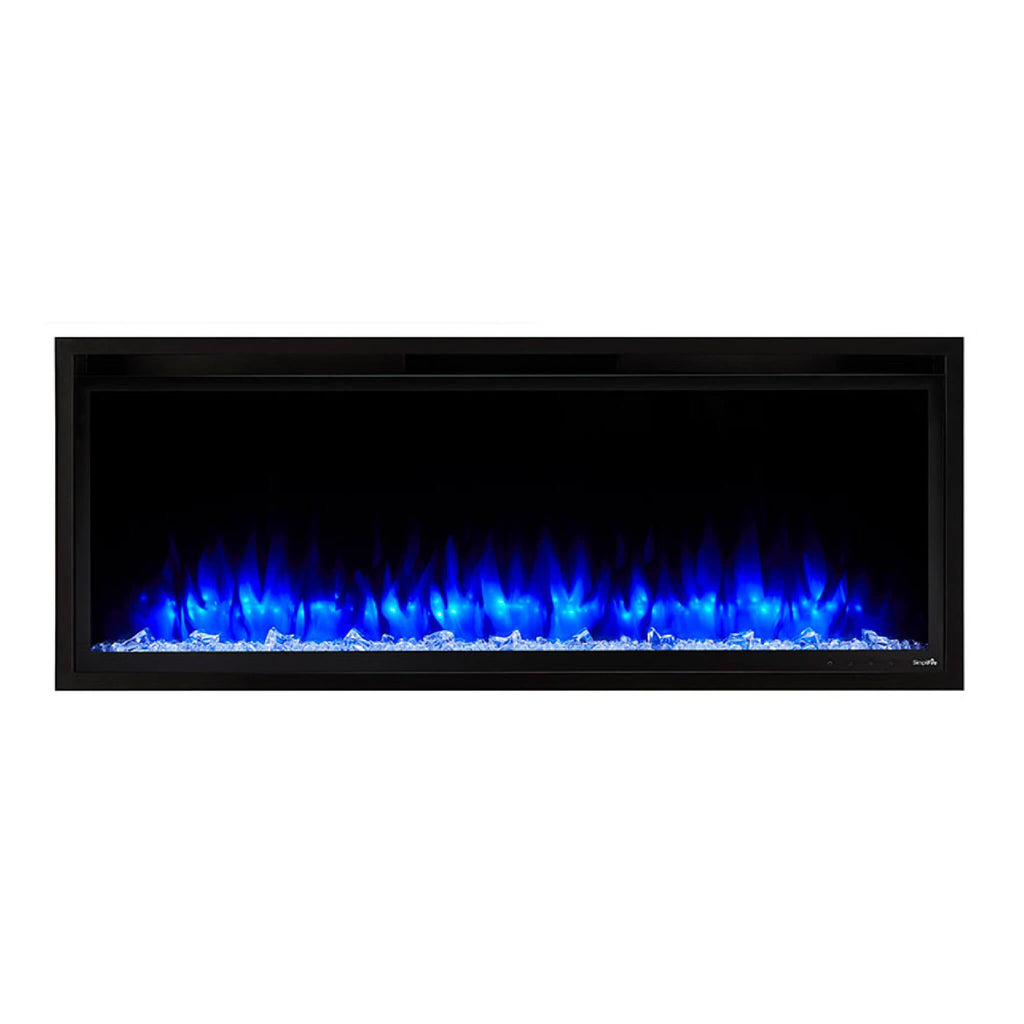 SimpliFire Allusion Platinum Recessed Linear Electric Fireplace [SF-ALLP50/60/72-BK] (SAK96415) – SAKSBY WHOLESALE, view 6