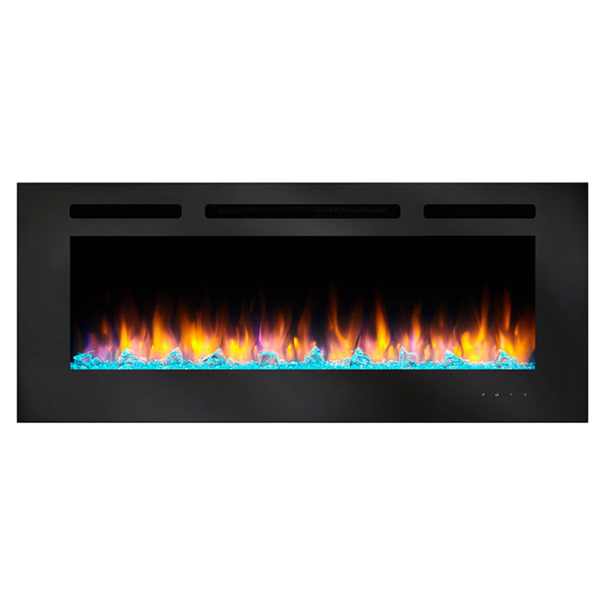Simplifire Allusion Recessed Linear Electric Fireplace [SF-ALL48/50/60-BK] (SAK13256) – SAKSBY WHOLESALE