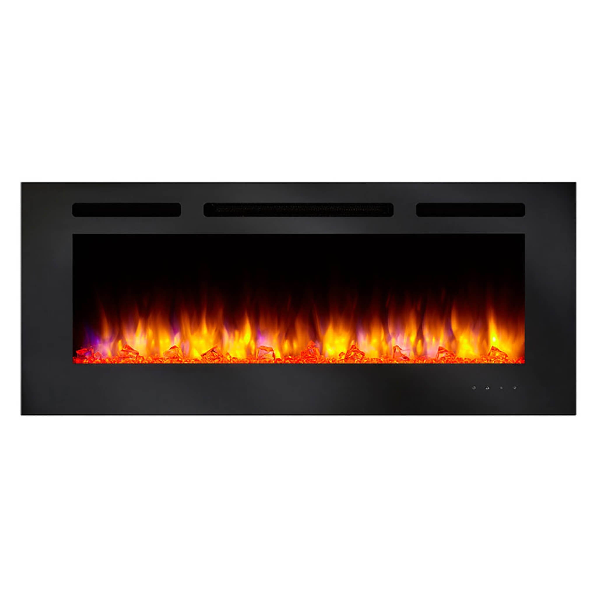 Simplifire Allusion Recessed Linear Electric Fireplace [SF-ALL48/50/60-BK] (SAK13256) – SAKSBY WHOLESALE, view 4