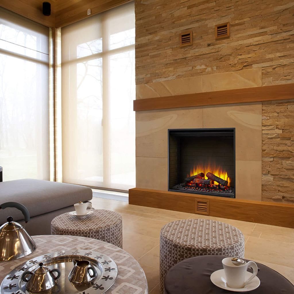Simplifire Built-In Traditional Electric Fireplace [SF-BI36-EB] (SAK19539) – SAKSBY WHOLESALE, view 3