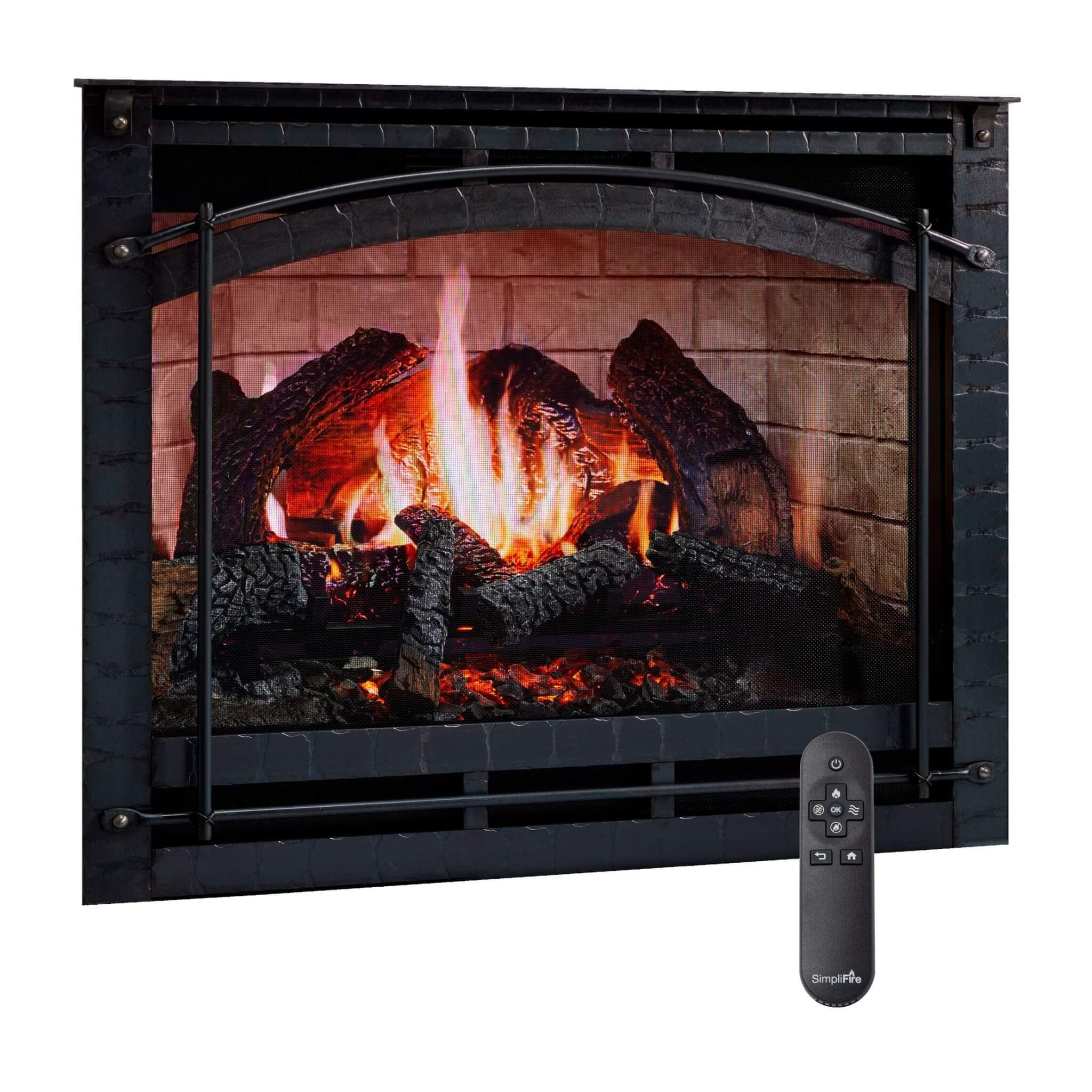 SimpliFire Inception 36" Traditional Electric Fireplace [SF-INC36] (SAK87541) – SAKSBY WHOLESALE, view 6