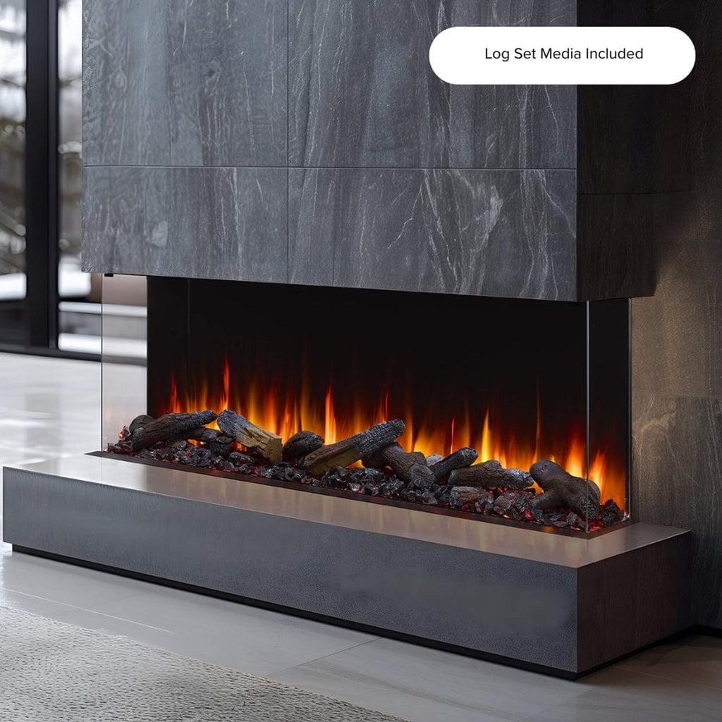 SimpliFire Triton Multi-View Smart Linear Electric Fireplace [SF-TR50/65/78] (SAK23691) – SAKSBY WHOLESALE, view 3