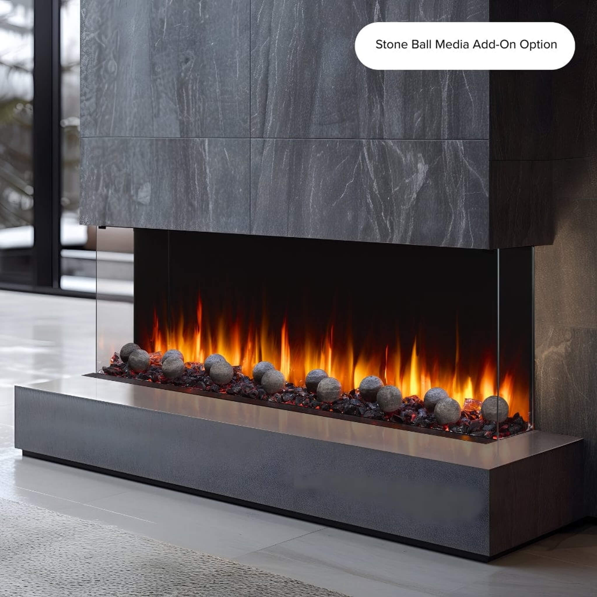 SimpliFire Triton Multi-View Smart Linear Electric Fireplace [SF-TR50/65/78] (SAK23691) – SAKSBY WHOLESALE, view 4