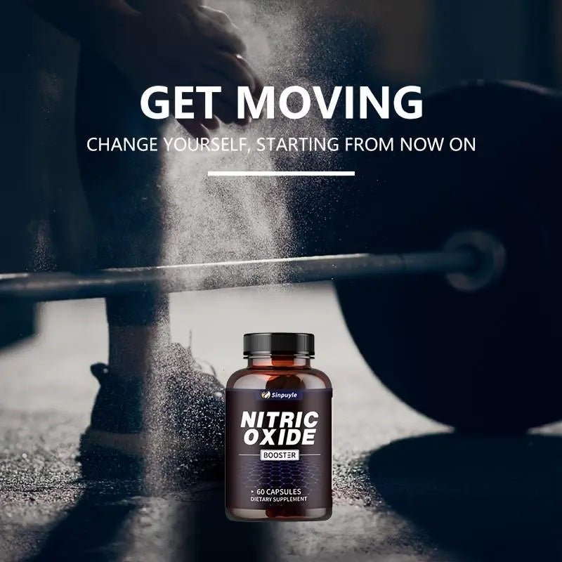Sinpuyle Endurance Boost Complex Capsules Nitric Oxide Power Formula For Breaking Athletic Limits Healthcare Fitness