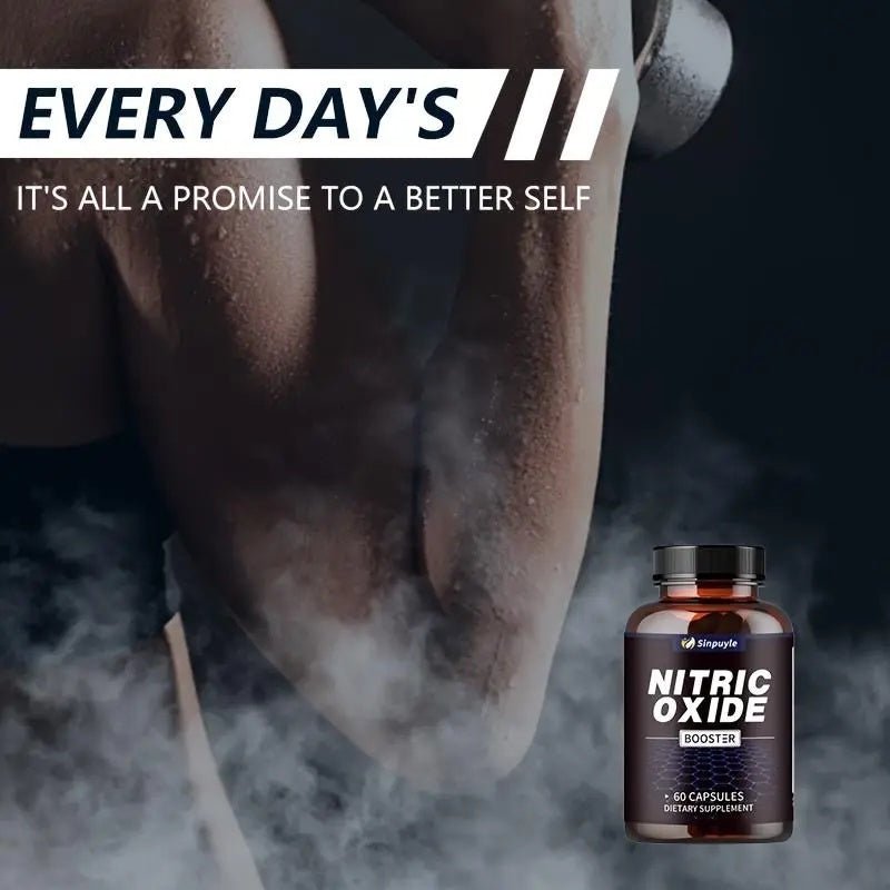 Sinpuyle Endurance Boost Complex Capsules Nitric Oxide Power Formula For Breaking Athletic Limits Healthcare Fitness