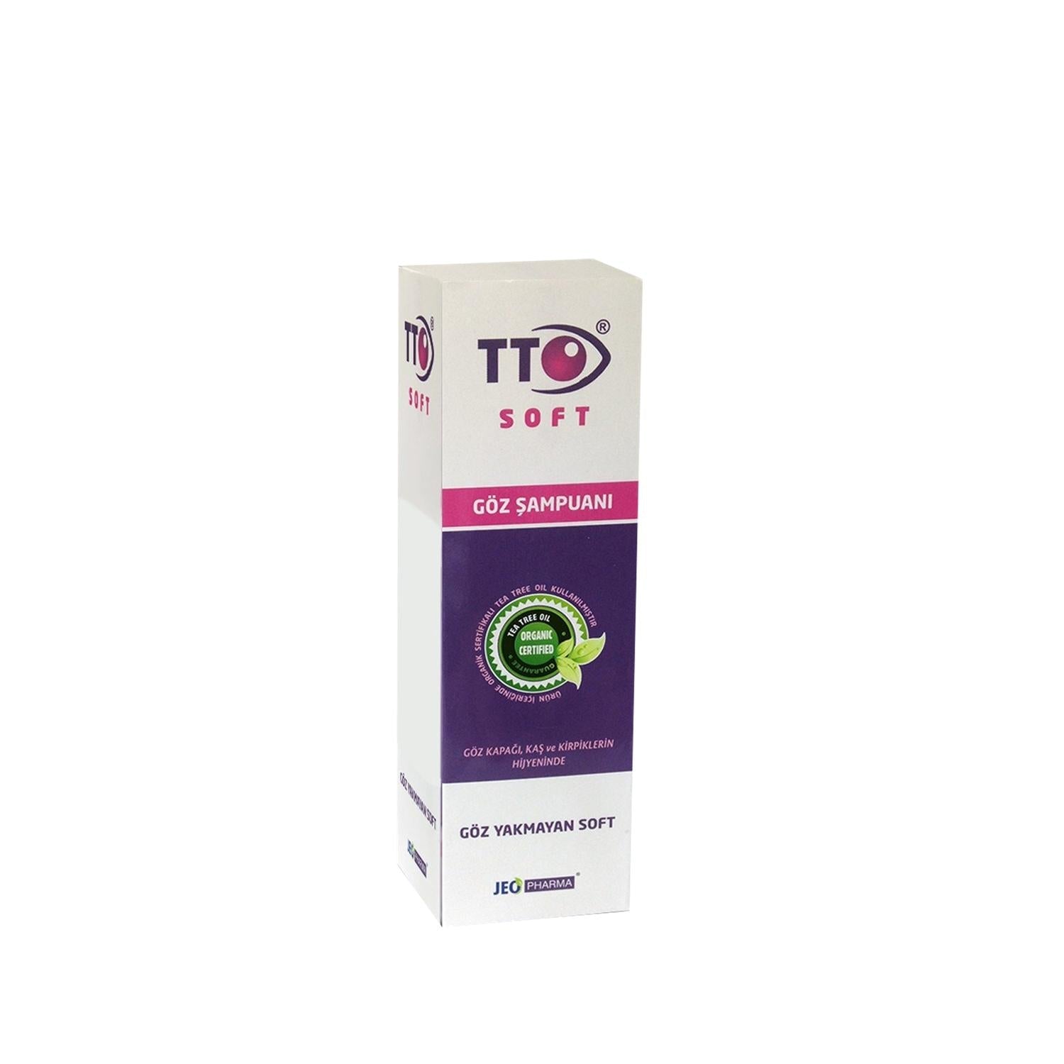 TTO Thermal Soft Eye Care Shampoo for Sensitive Skin - Gentle, Effective Cleaning for Delicate Eye Area - 125ml