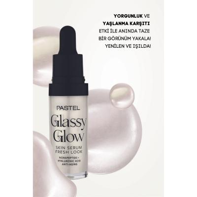 Pastel Glassy Glow Illuminating Skin Care Serum - Anti-Aging, Vegan, Cruelty-Free - 0.49 fl oz