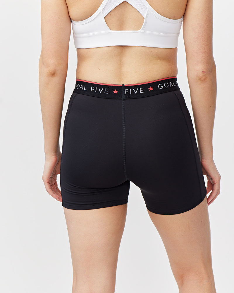 Goal Five Slide Force Women's Spandex Shorts — lifestyle context
