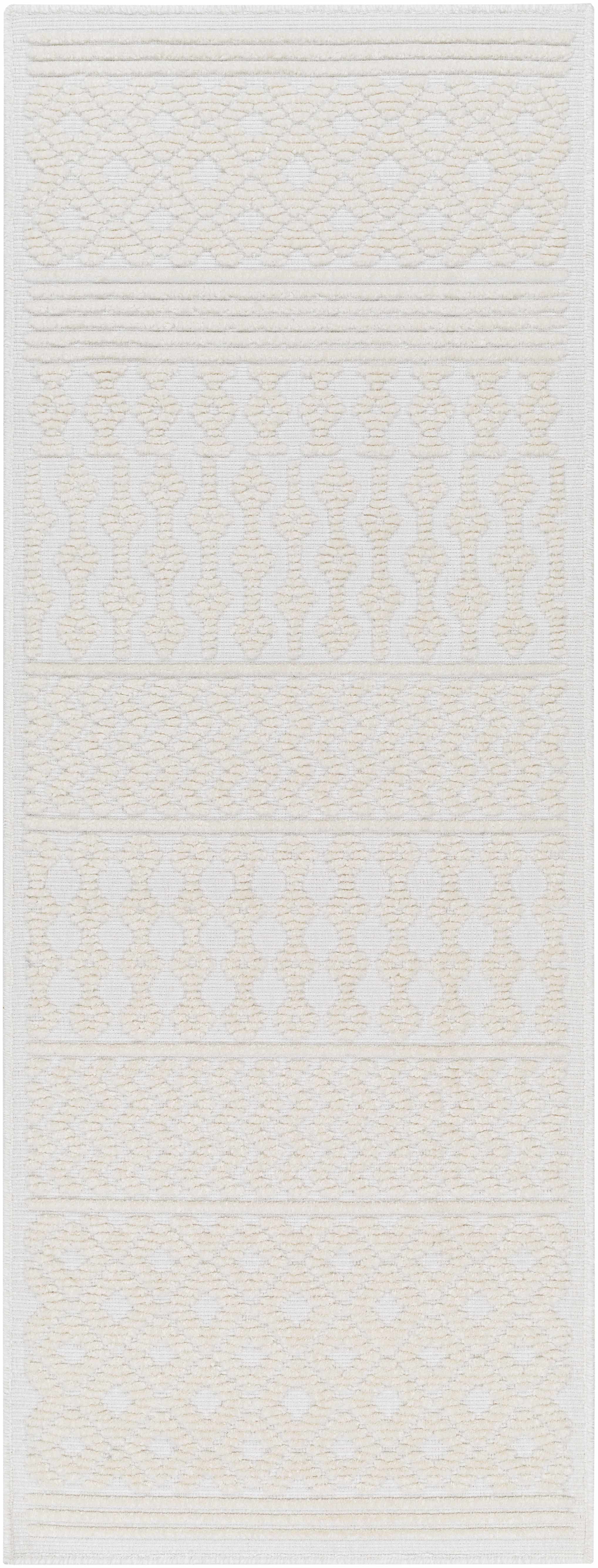 Drago White Washable Area Rug – Boutique Rugs, view 13