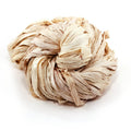 Darn Good Yarn Artisan Recycled Sari Ribbon – Sari Treasures in Every Strand — product on model