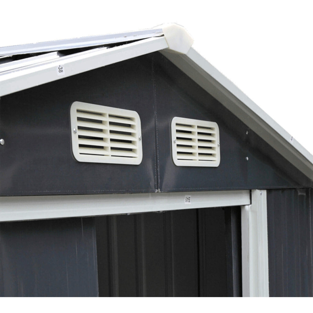[04X07FT] Alora Small Outdoor Garden Backyard Storage Tool Shed W/ Sliding Door (SAK59938) – SAKSBY WHOLESALE, view 5