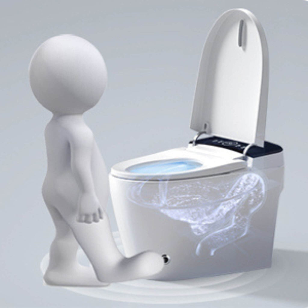 Nuvia Smart Auto Dual Flush Tankless Toilet With Heated Bidet, Auto Open And Close (SAK37415) – SAKSBY WHOLESALE, view 18