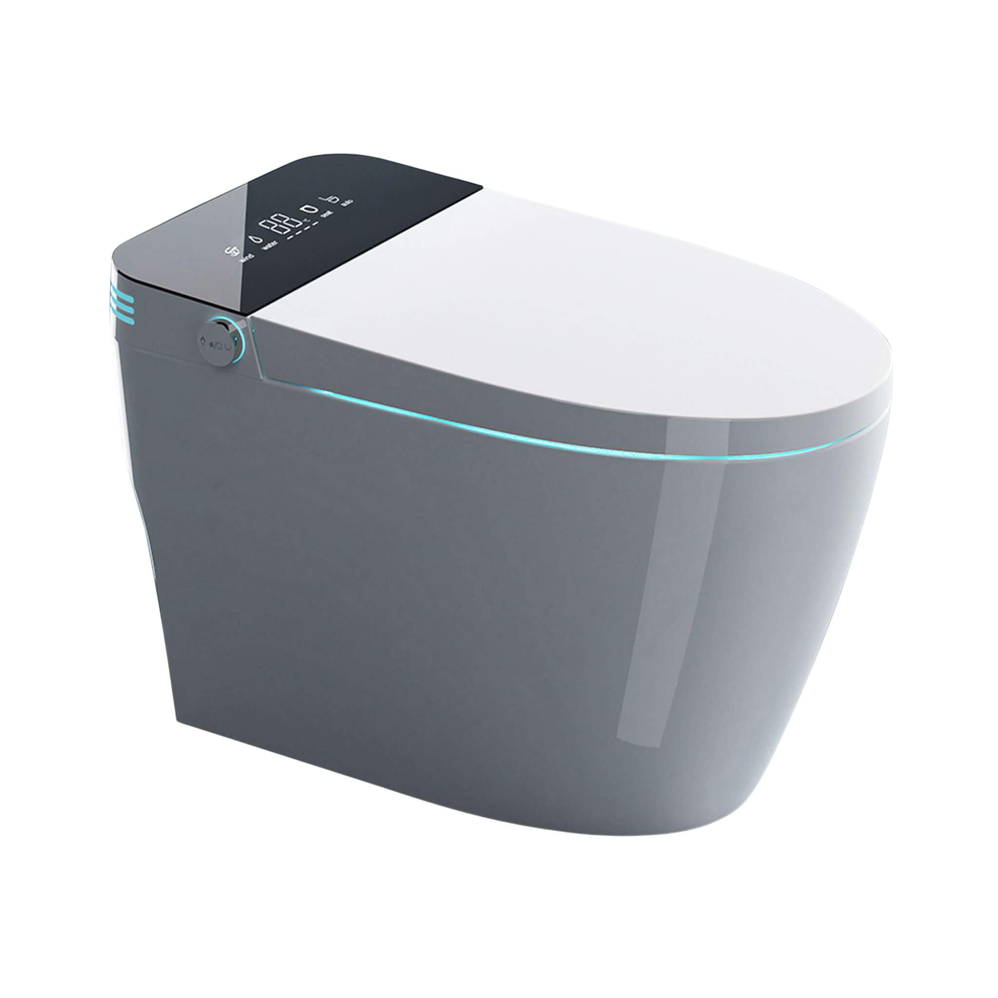 Nuvia Smart Auto Dual Flush Tankless Toilet With Heated Bidet, Auto Open And Close (SAK37415) – SAKSBY WHOLESALE