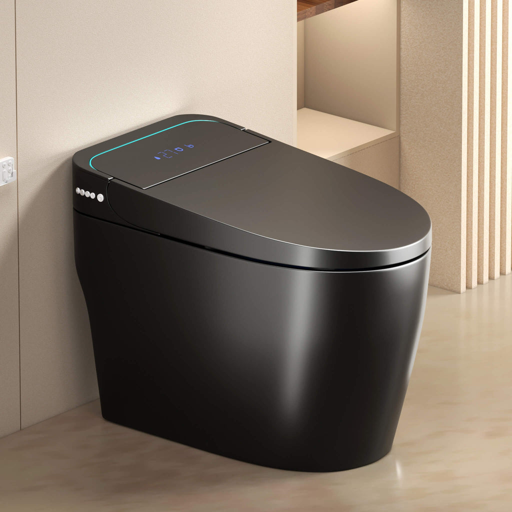 Nuvia Smart One-Piece Bidet Toilet With Auto Open/Close Seat And Dryer (SAK86135) – SAKSBY WHOLESALE, view 3