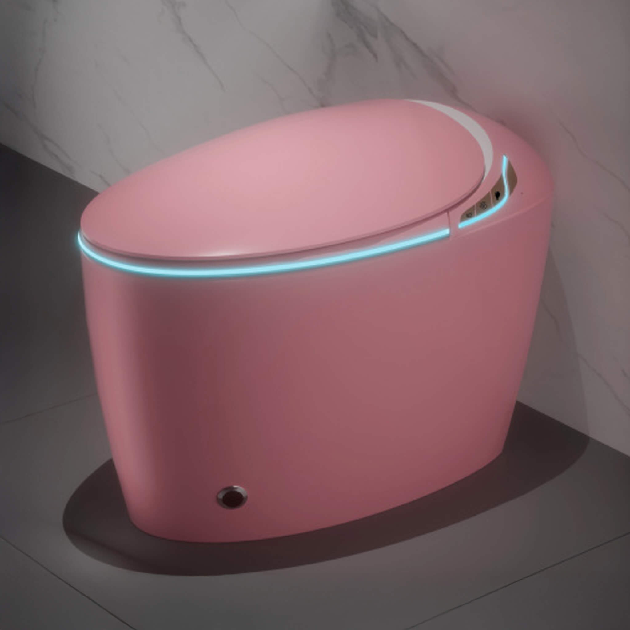 Nuvia Smart One-Piece Toilet With Bidet, Foot Sensor, LED Display And Dryer (SAK80112) – SAKSBY WHOLESALE, view 23