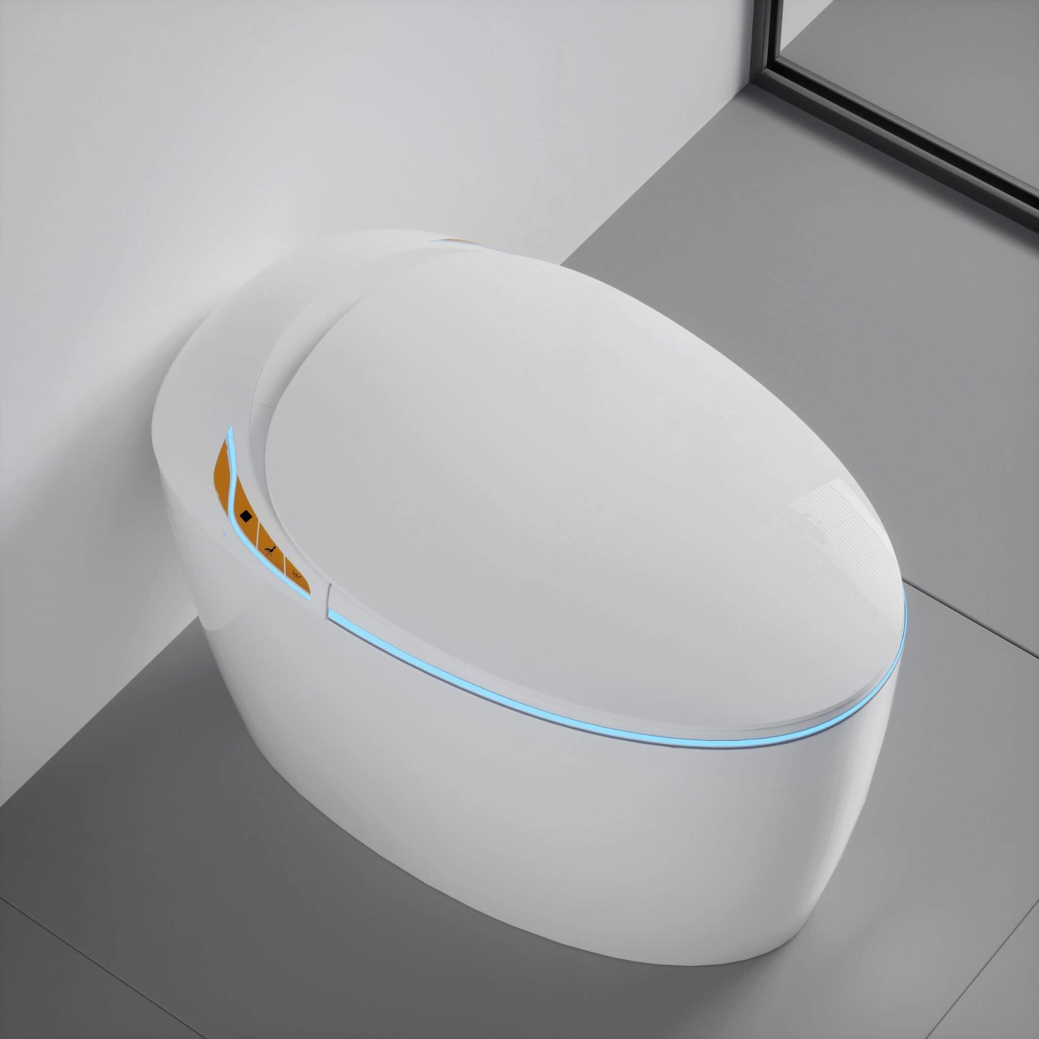 Nuvia Smart One-Piece Toilet With Bidet, Foot Sensor, LED Display And Dryer (SAK80112) – SAKSBY WHOLESALE, view 17