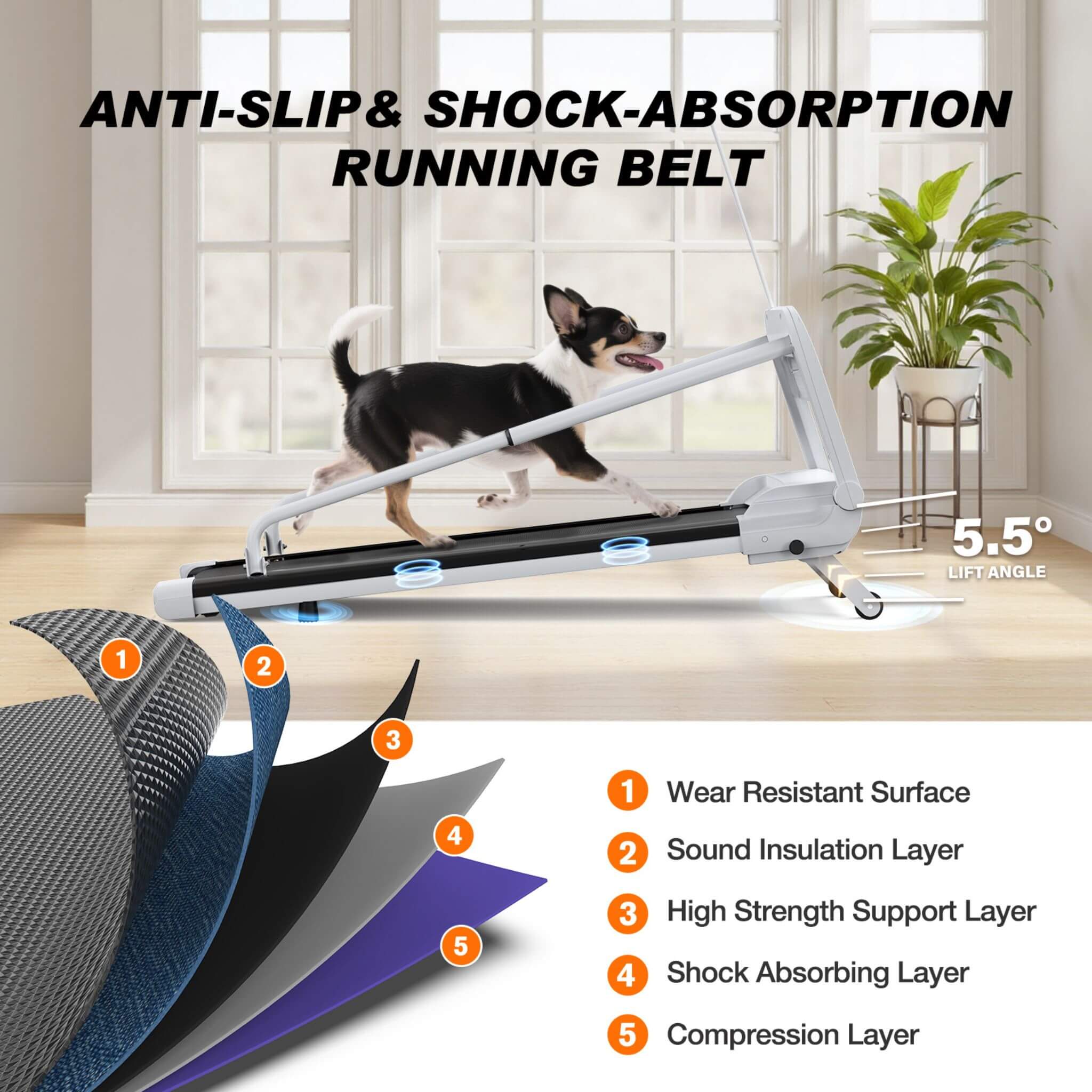 Smart Pet Treadmill With Adjustable Speed For Small And Medium Dogs (SAK72537) – SAKSBY WHOLESALE, view 12