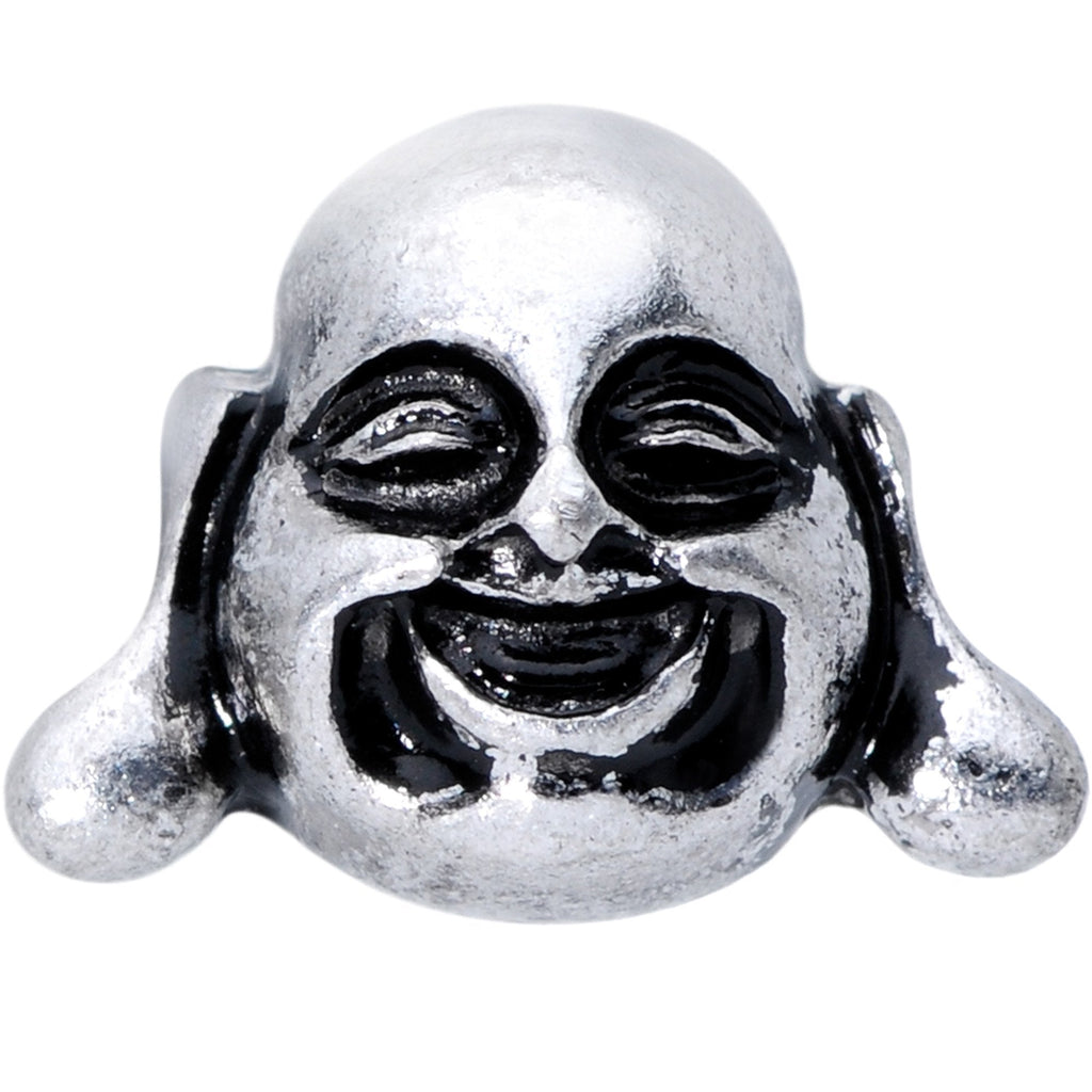 BodyCandy 14G 1/4 Chubby Buddha Cartilage Tragus Stud — detail and construction