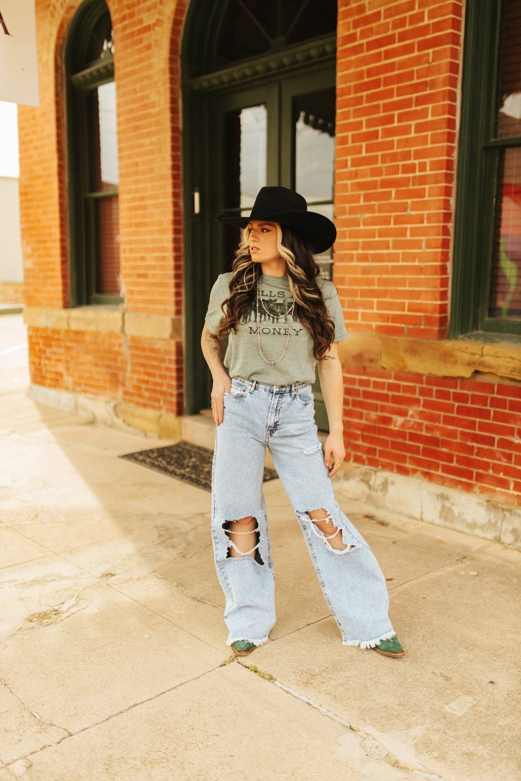 Wild Junkie Smells Like Money Graphic Tee — lifestyle context