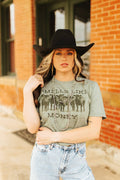 Wild Junkie Smells Like Money Graphic Tee — main product shot