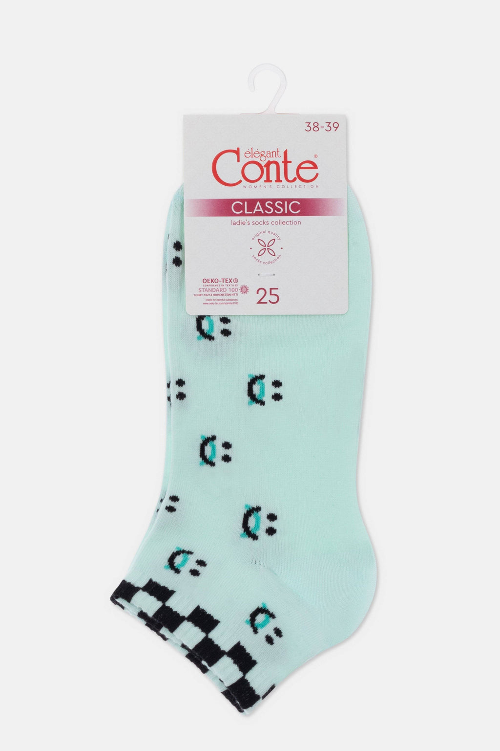 TheRanok.com Cotton Ankle Socks Conte Classic - 439 — back view