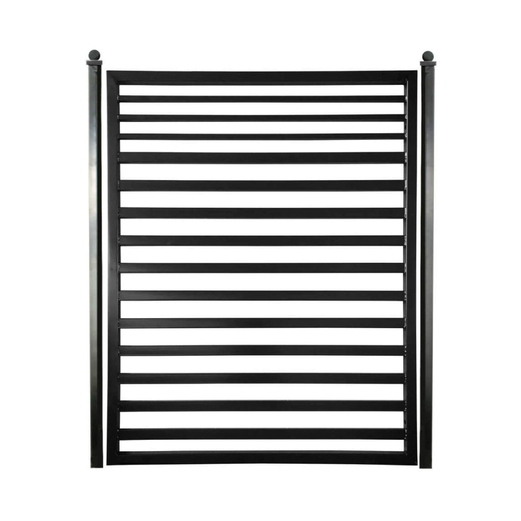 5FT Heavy-Duty Sofia Powder-Coated Galvanized Steel Pedestrian Gate (SAK12567) – SAKSBY WHOLESALE