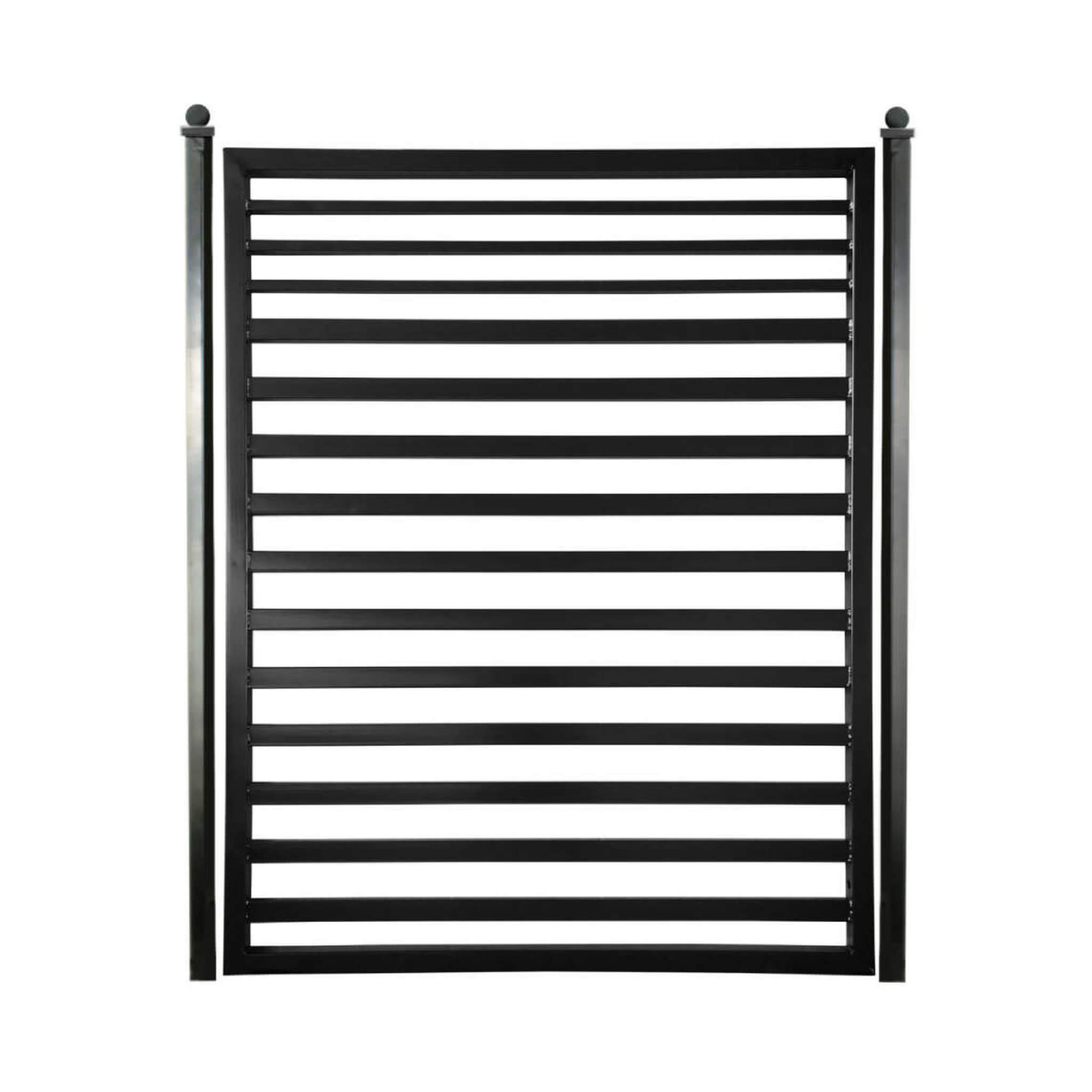 5FT Heavy-Duty Sofia Powder-Coated Galvanized Steel Pedestrian Gate (SAK12567) – SAKSBY WHOLESALE