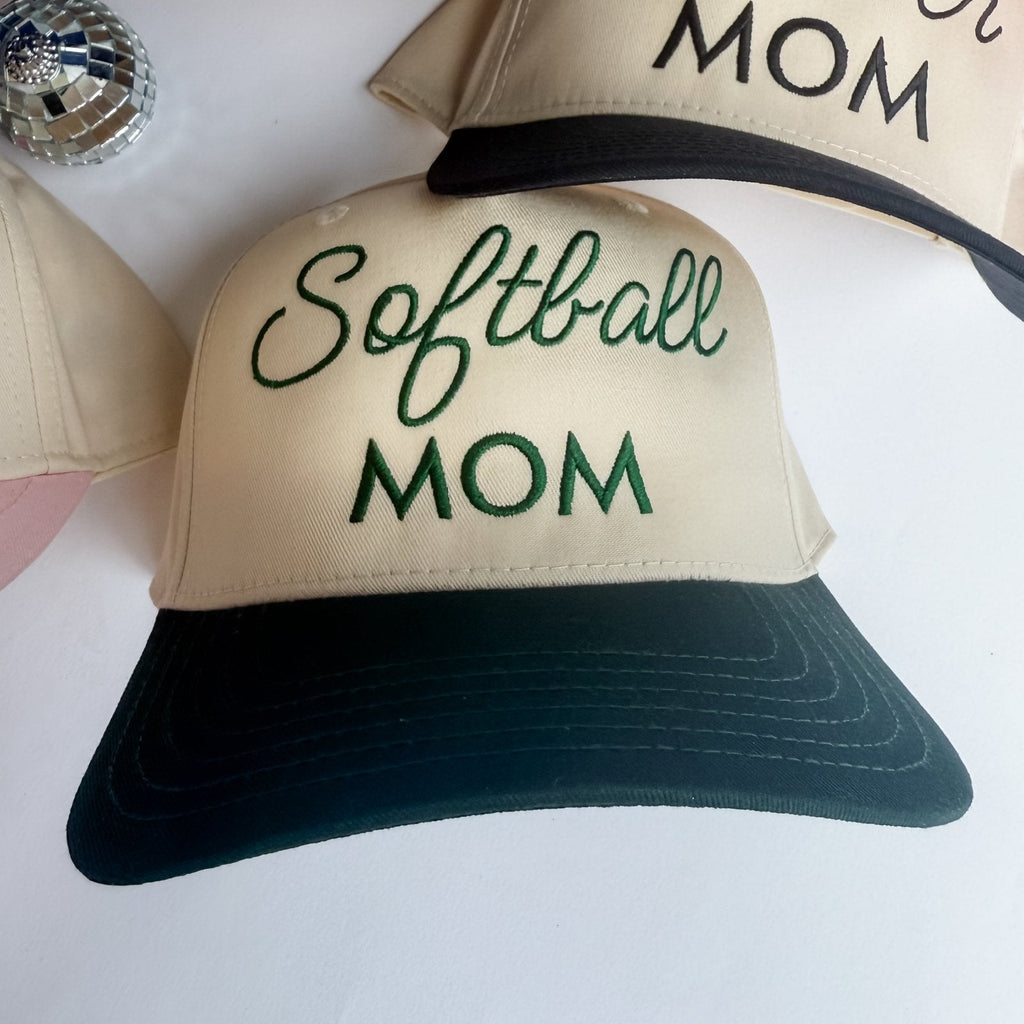 Coco & Rho Softball Mom - Trucker Hat — main product shot