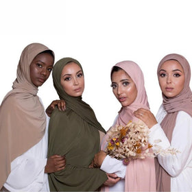Mariam's Collection Solid Color Versatile Minimalist Hijab (MH190)