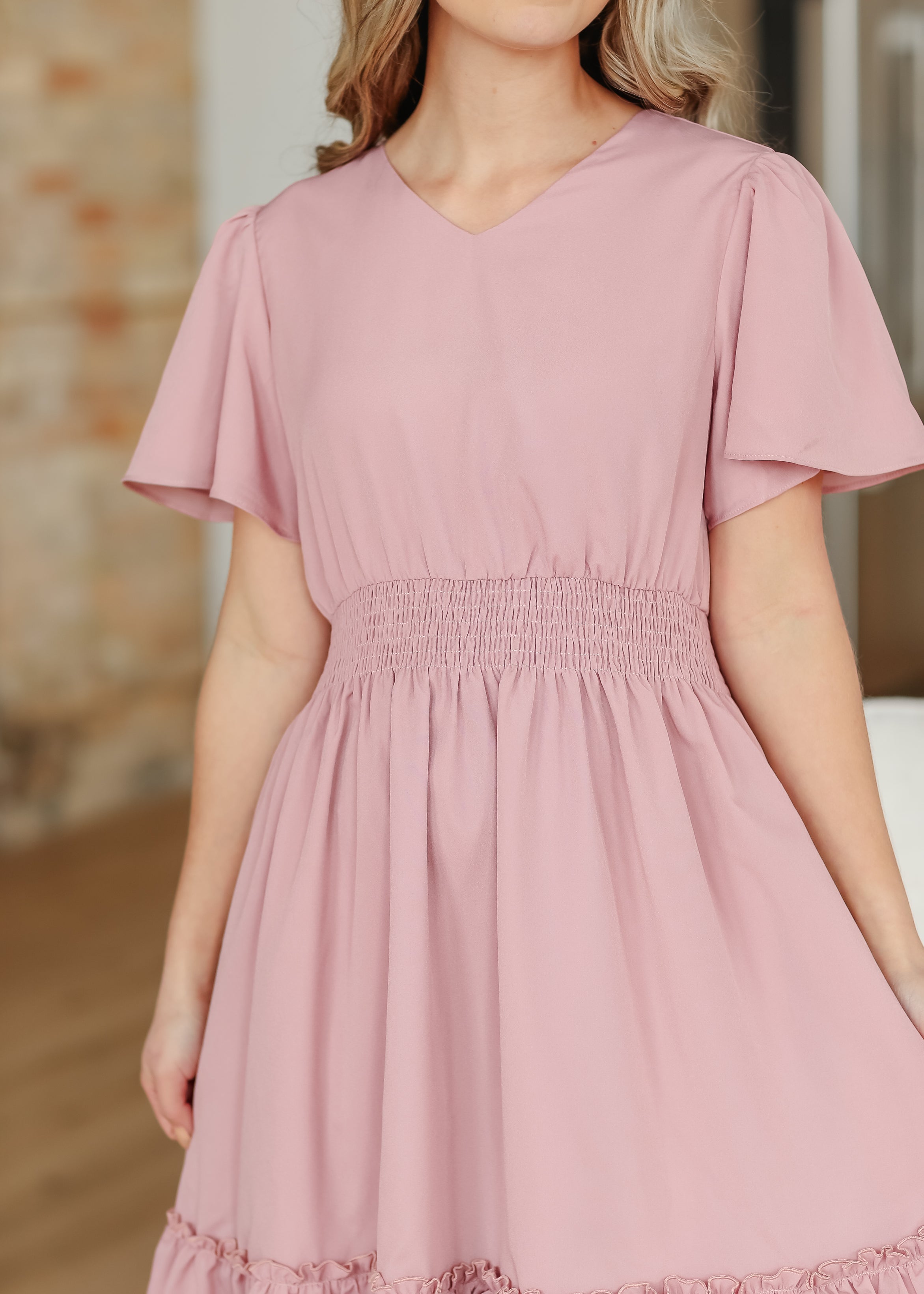 Inherit Co. Sophie V-Neck Midi Dress — packaging