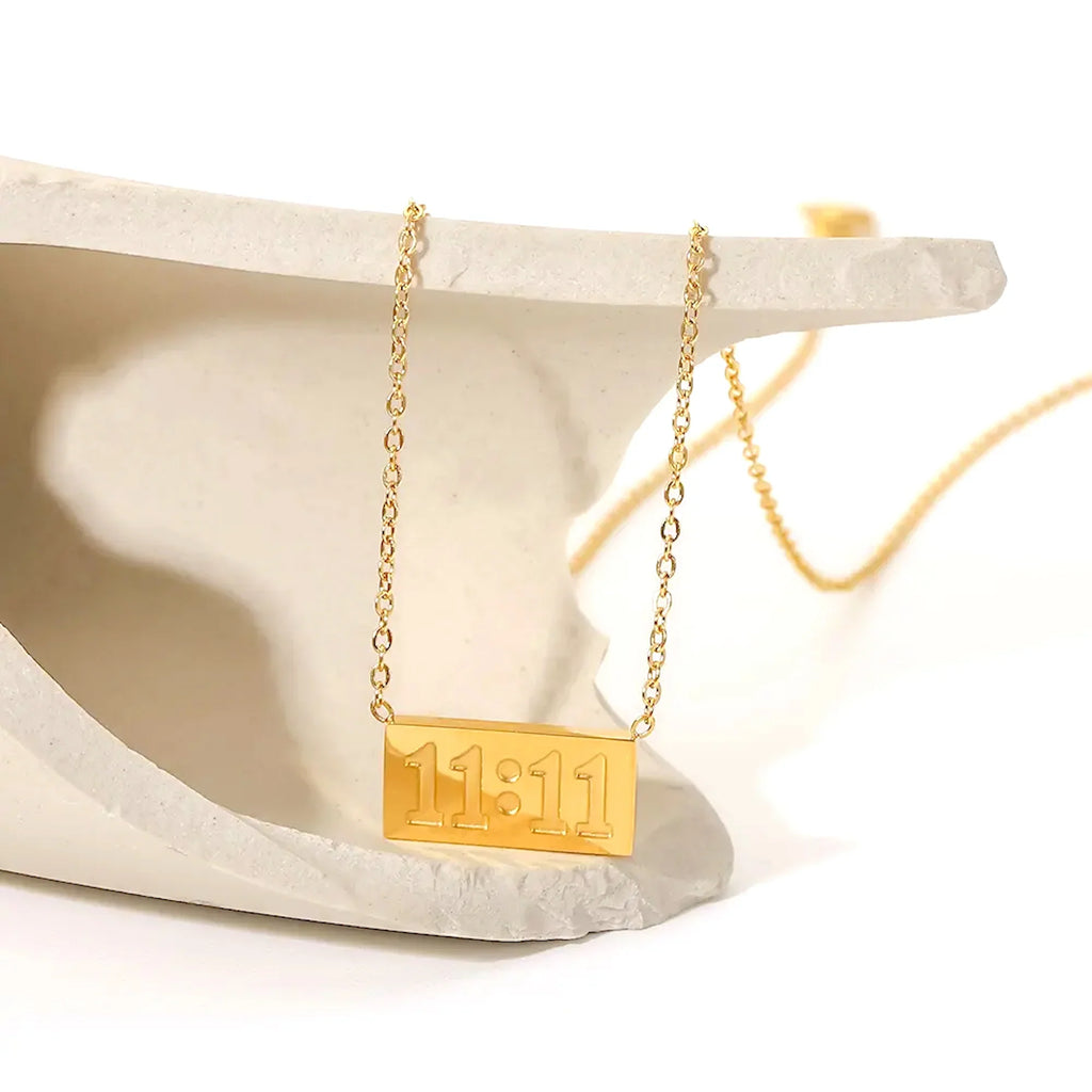 1111 Angel Number Necklace - Sori Style — view 4