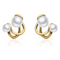 SORI STYLE Double Pearl Stud Earring - Sori Style — main product shot