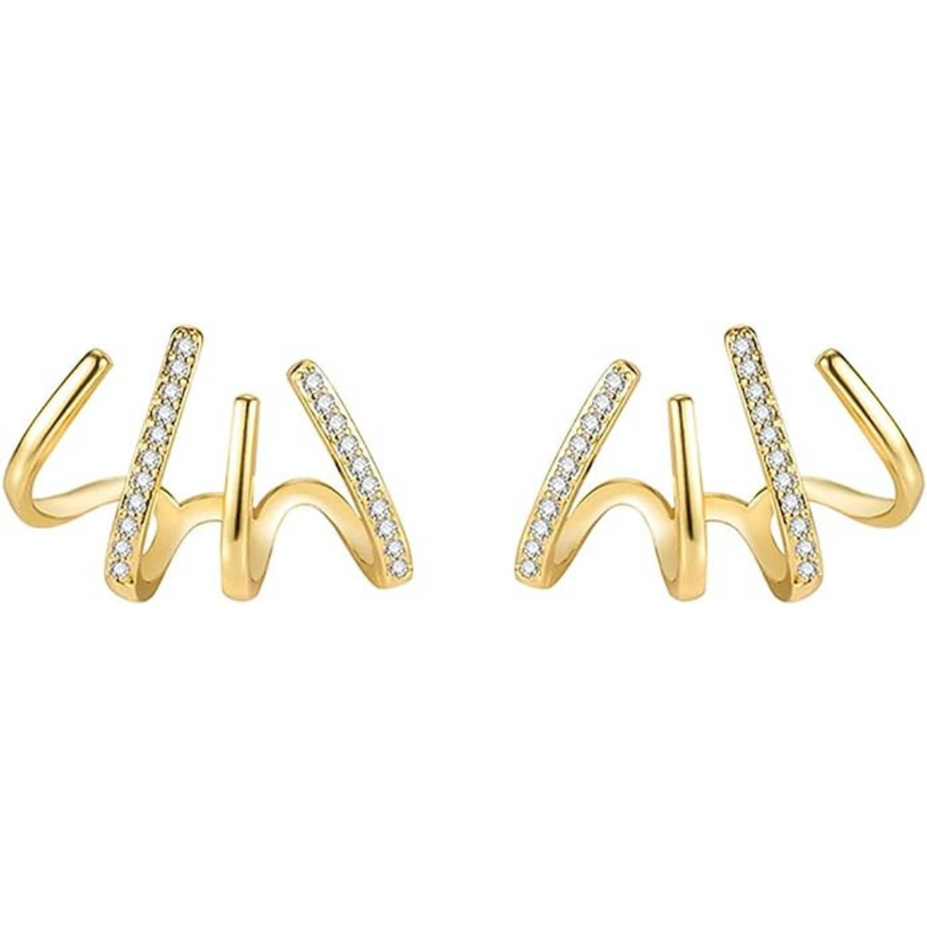 SORI STYLE Spiral Hoop Earrings - Sori Style — main product shot