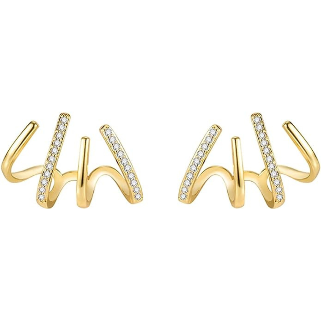 SORI STYLE Spiral Hoop Earrings - Sori Style — main product shot