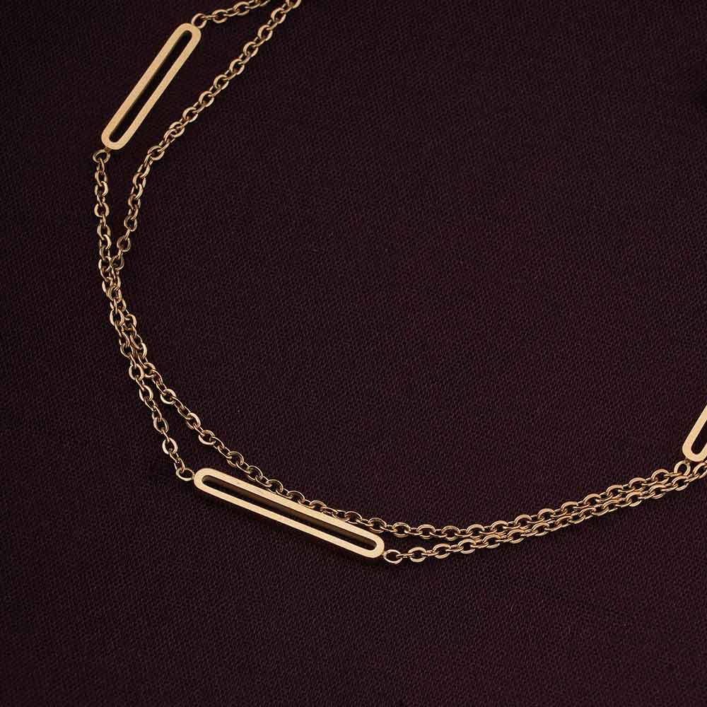 SORI STYLE Bar Charm Bracelet — lifestyle context