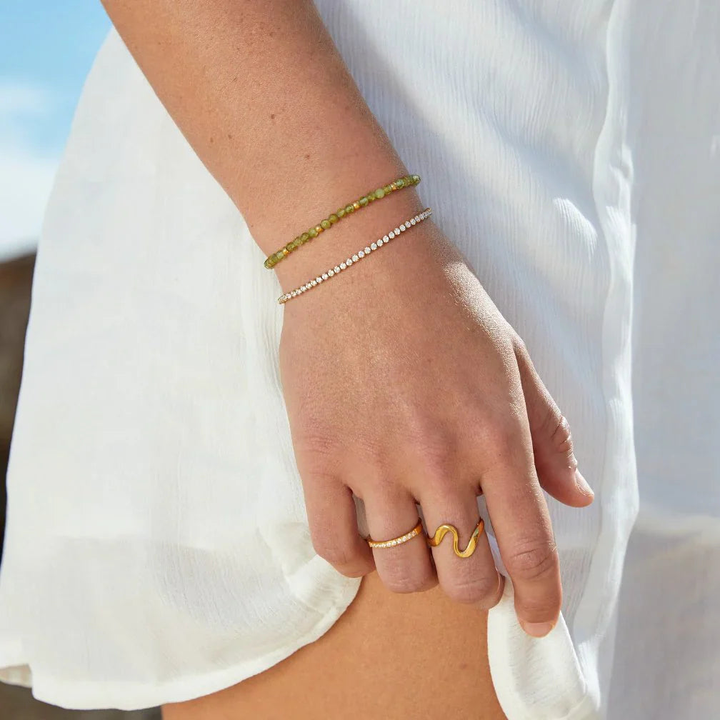 SORI STYLE Elegant Tennis Bracelet — alternative angle