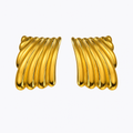 SORI STYLE Wave Statement Earrings-Bold & Elegant — main product shot
