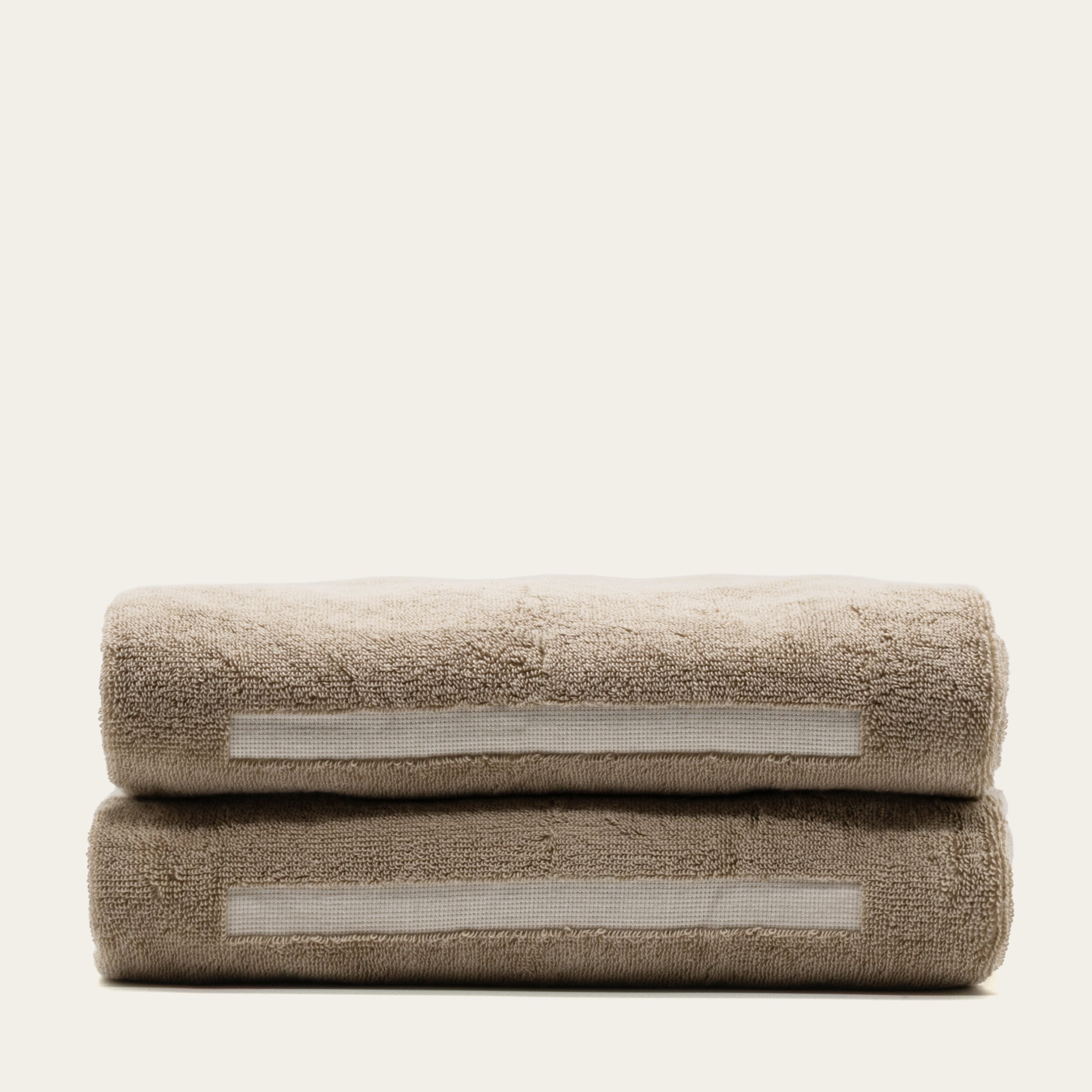 Italic Sorrel Towels — comparison shot