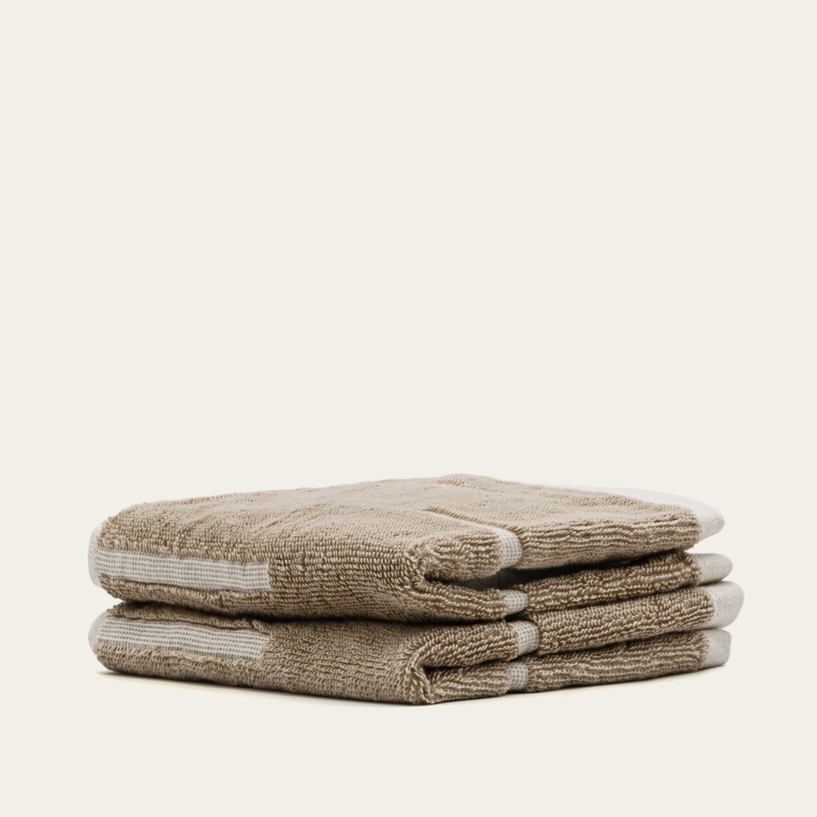 Italic Sorrel Towels — size reference