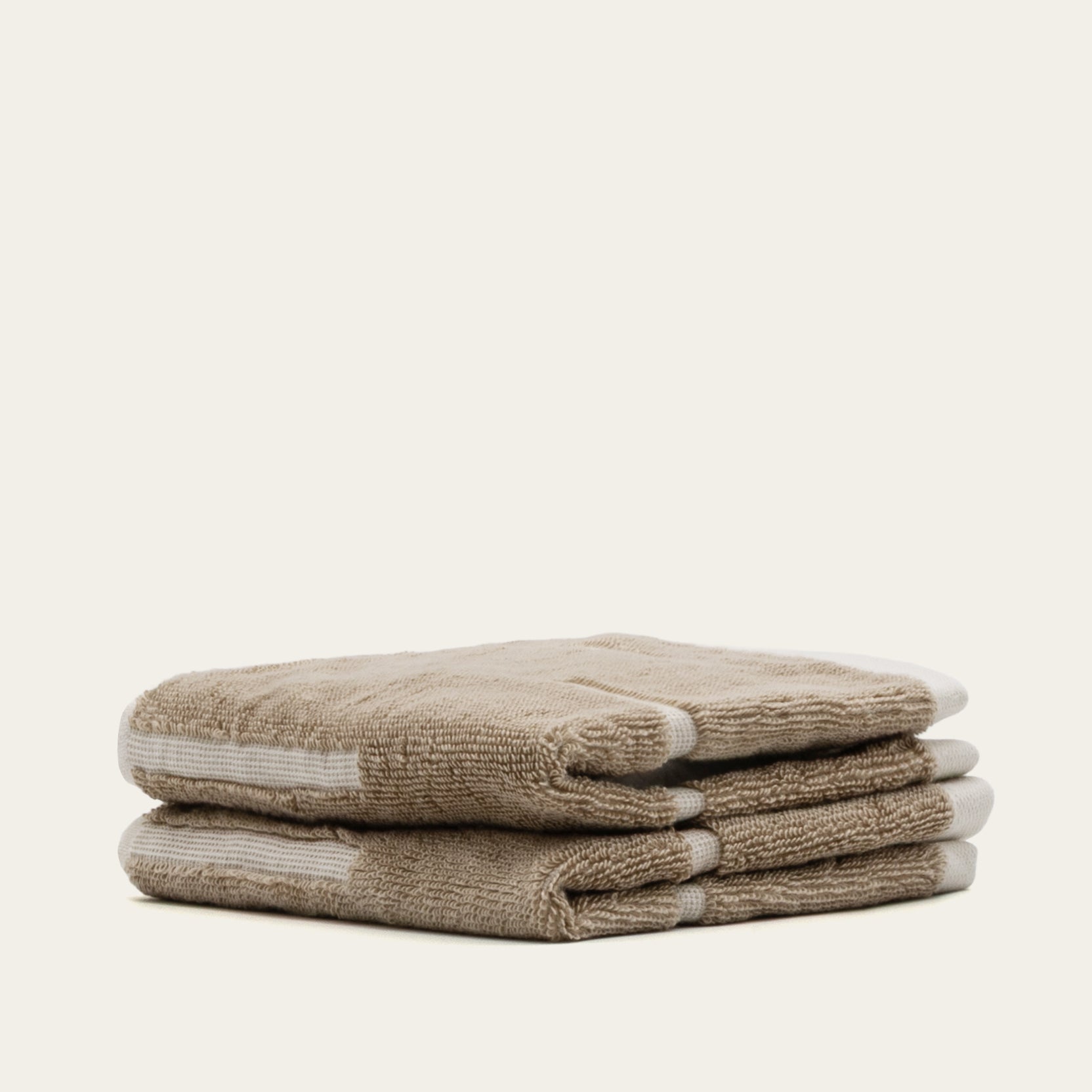 Italic Sorrel Towels — alternative angle