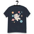 Darn Good Yarn Space Cat Yarn Explorer T-Shirt — main product shot