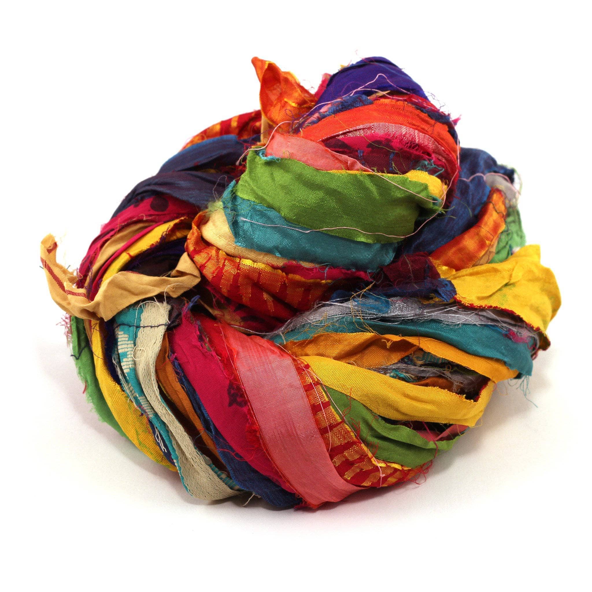 Darn Good Yarn Sparkle Me Shawl Kit — Darn Good Yarn branding close-up