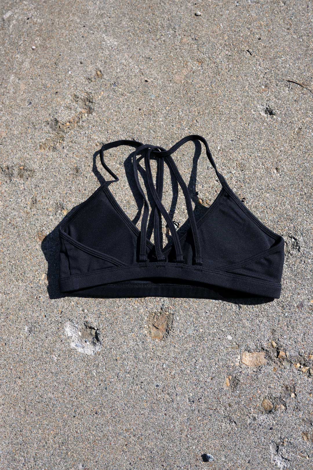 Thrash Happy Essentials Minimal Sports Bra — back view