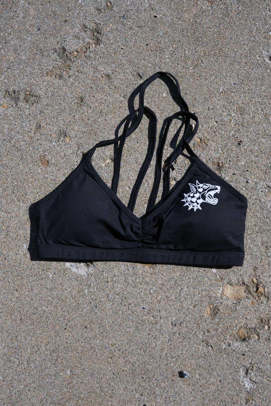Thrash Happy Essentials Minimal Sports Bra — lifestyle context