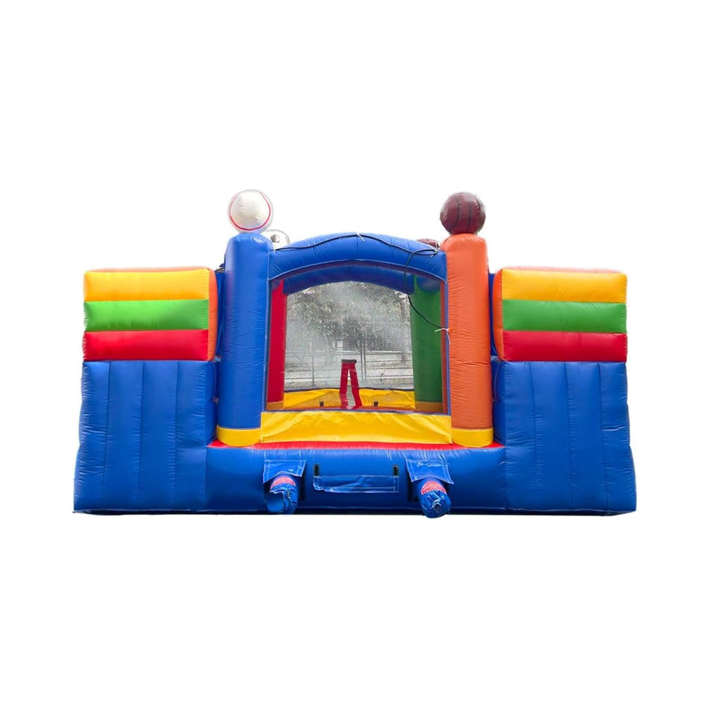16FT Sports Castle Bounce House With Double Water Slides (SAK17635) – SAKSBY WHOLESALE, view 4
