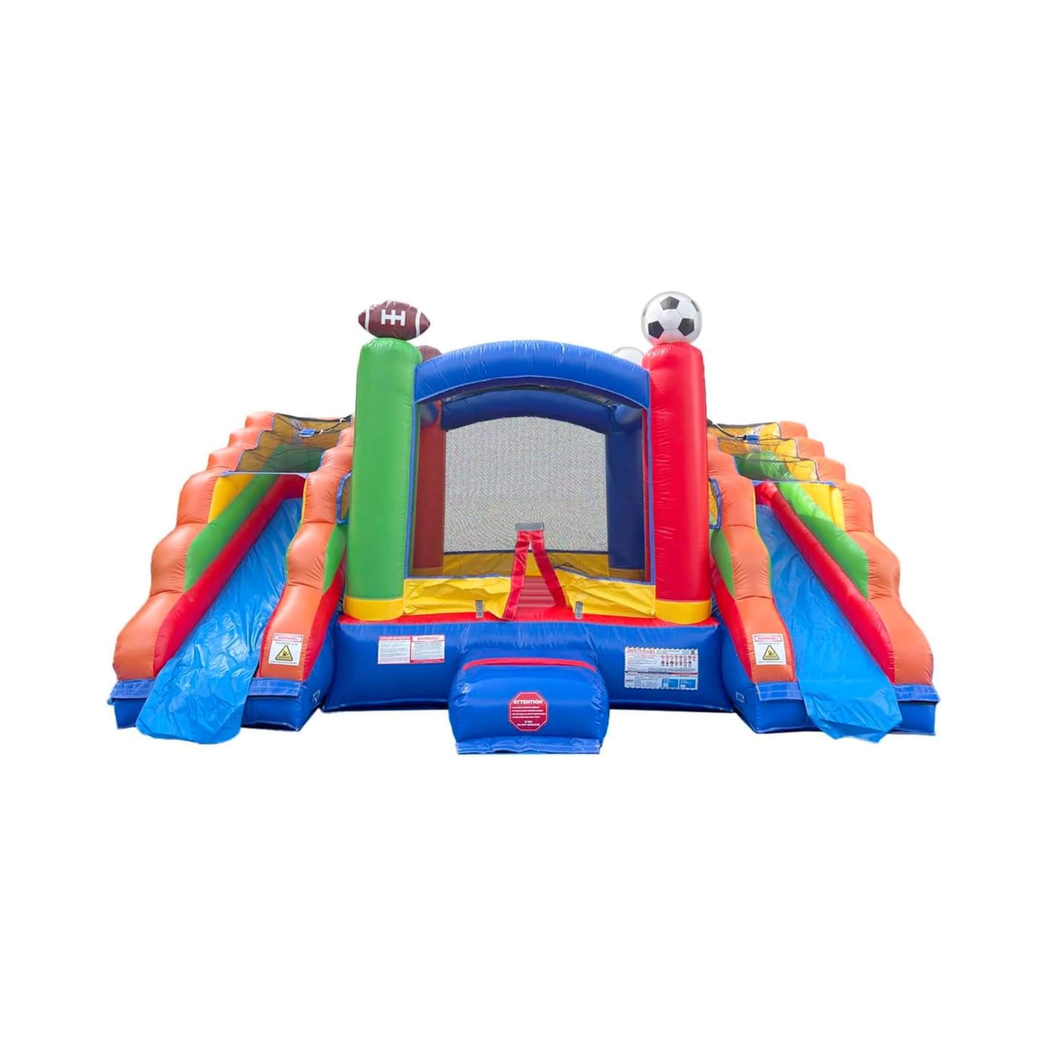 16FT Sports Castle Bounce House With Double Water Slides (SAK17635) – SAKSBY WHOLESALE, view 7